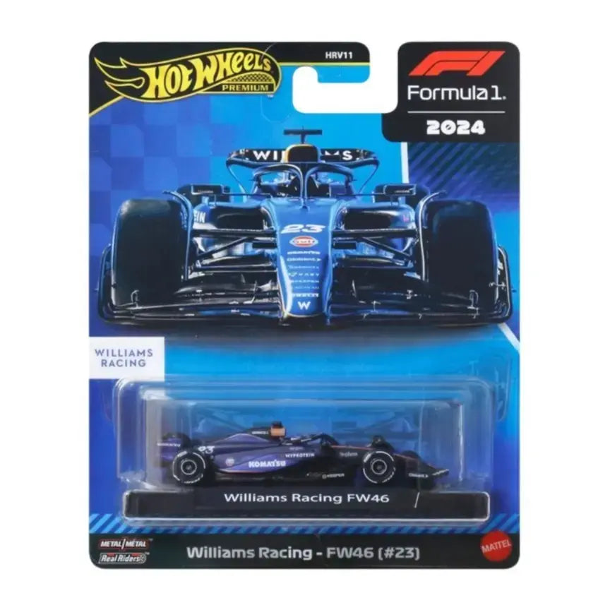 Hot Wheels Premium F1 Williams Racing Fw46 2024 23 Alex Albon