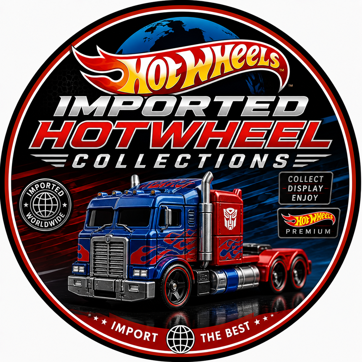 Hotwheels Imported Collections