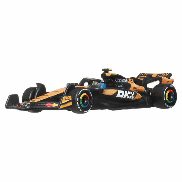 Hot Wheels Scale 1:64 Premium Formula F1 2025 Diecast Model Cars - Mclaren Formula 1 Team (#4)