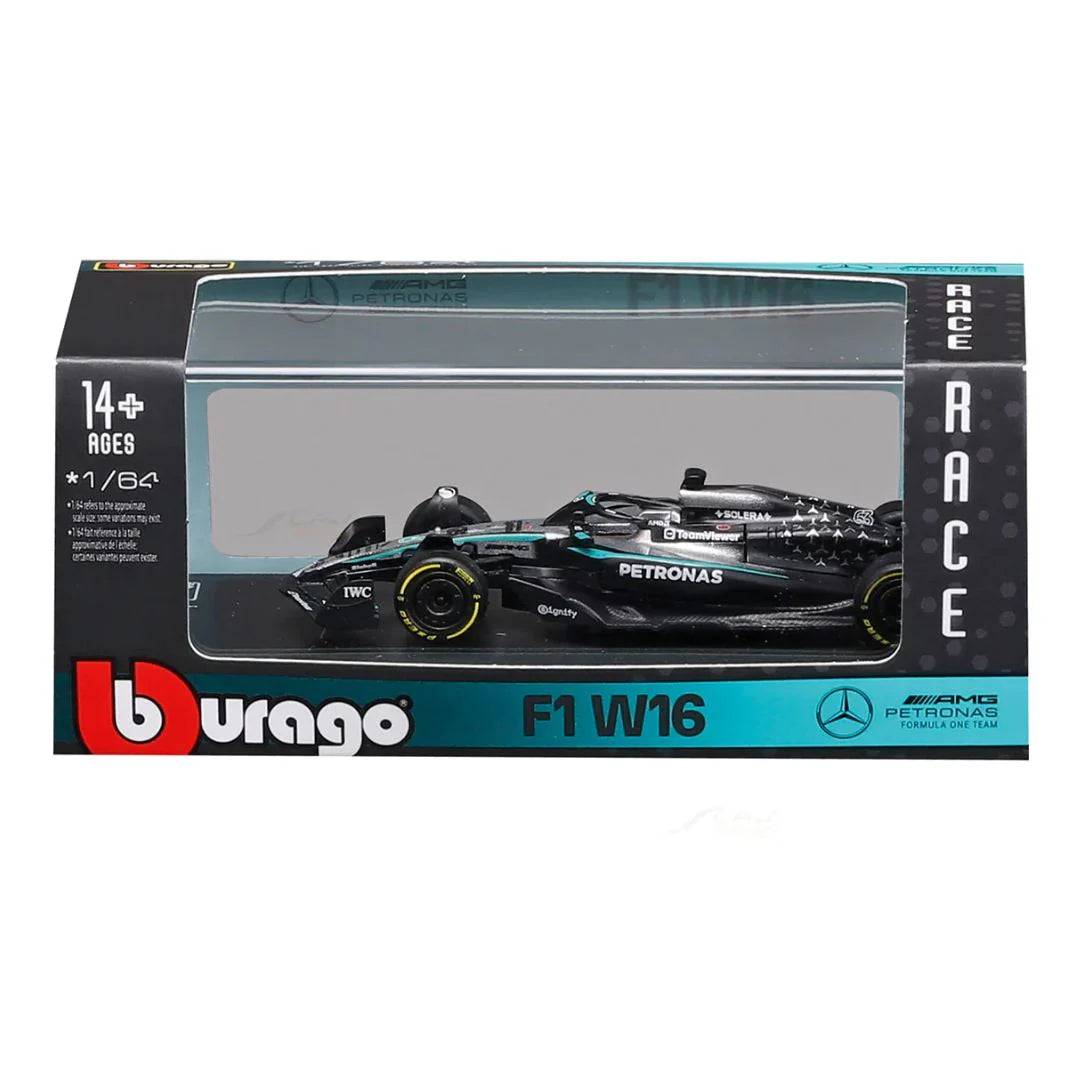 Bburago: Mercedes-AMG F1 W16 E Performance #63 George Russell (Scale 1:64)