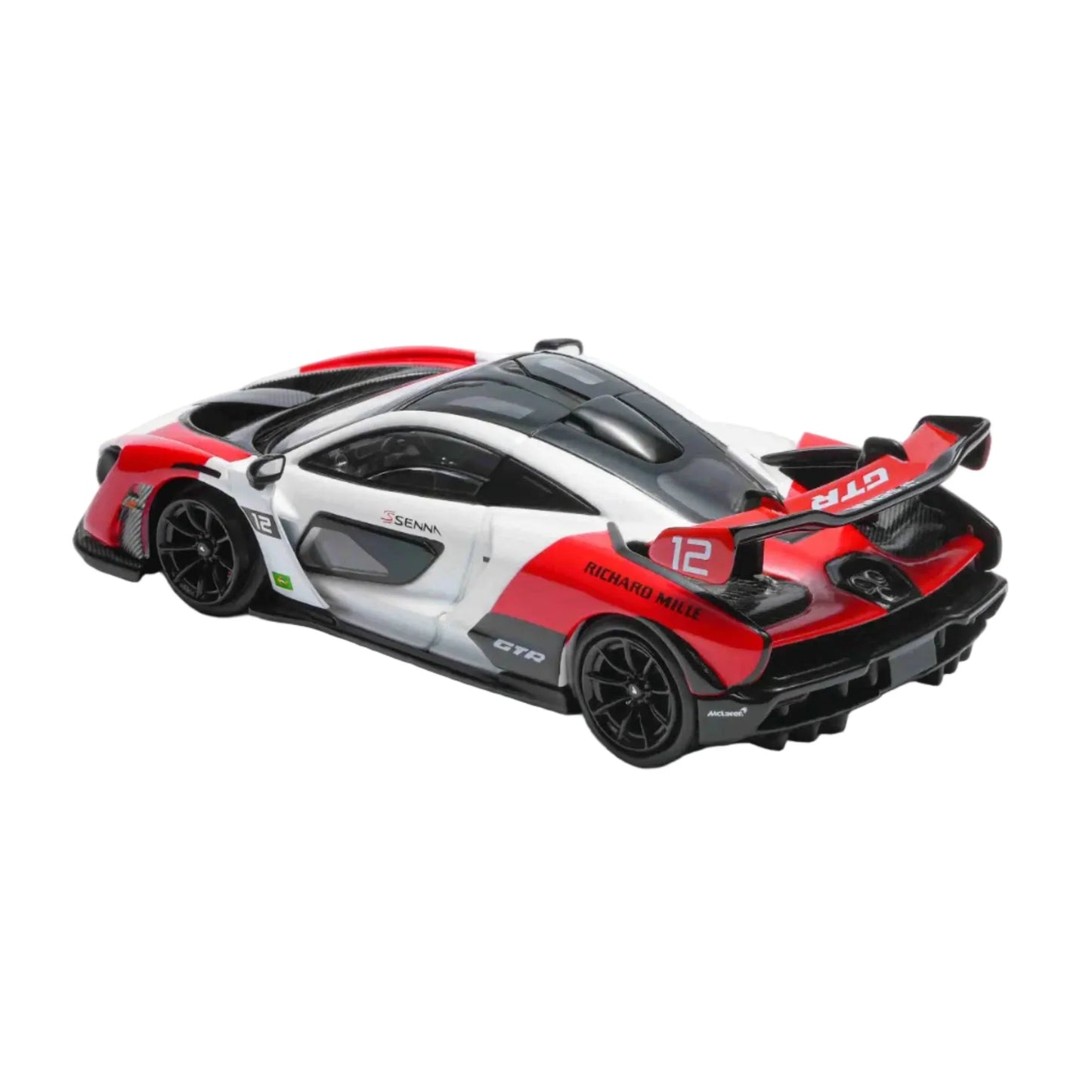 McLaren Senna, 1:64 Scale (White - Red)