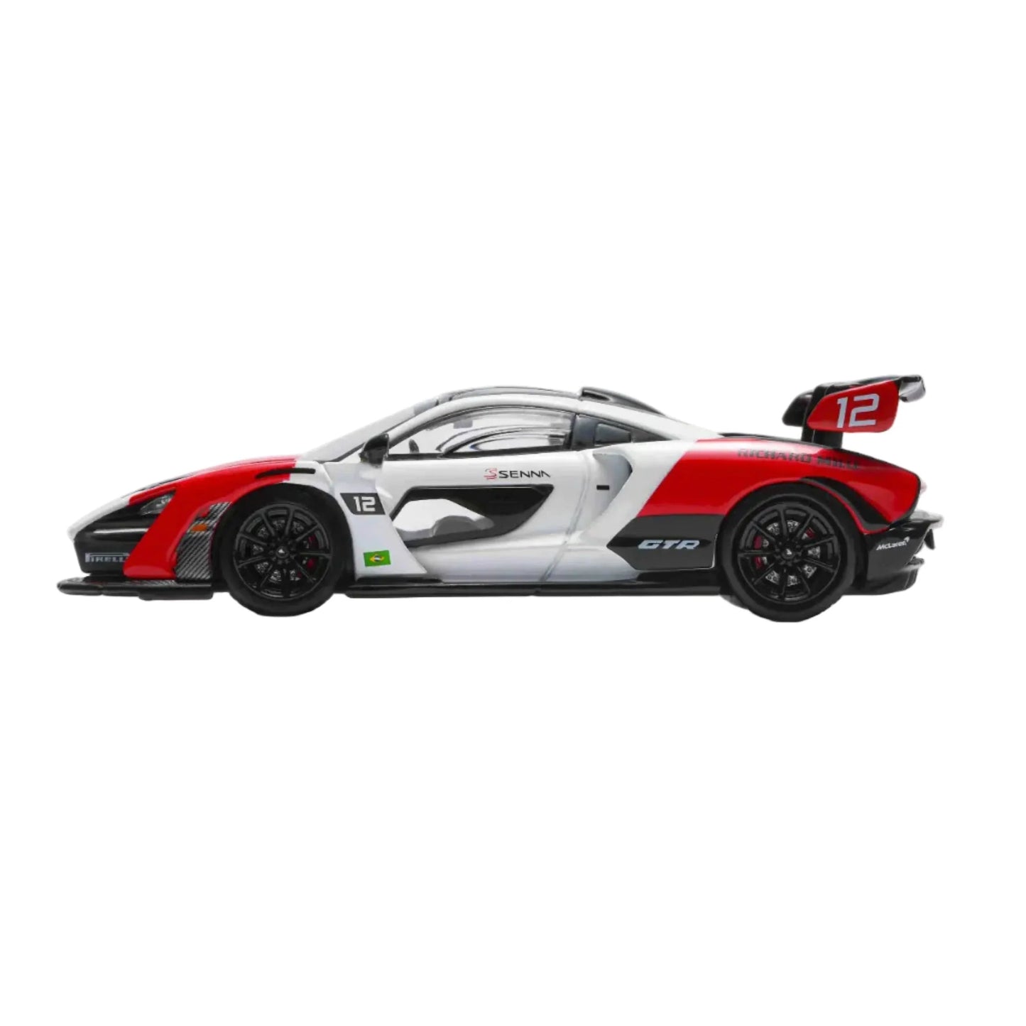 McLaren Senna, 1:64 Scale (White - Red)