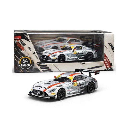 Mercedes-AMG GT3 Evo 2024 Macau FIA GT World Cup GruppeM Racing #130, 1:64 Scale (Multicolor)