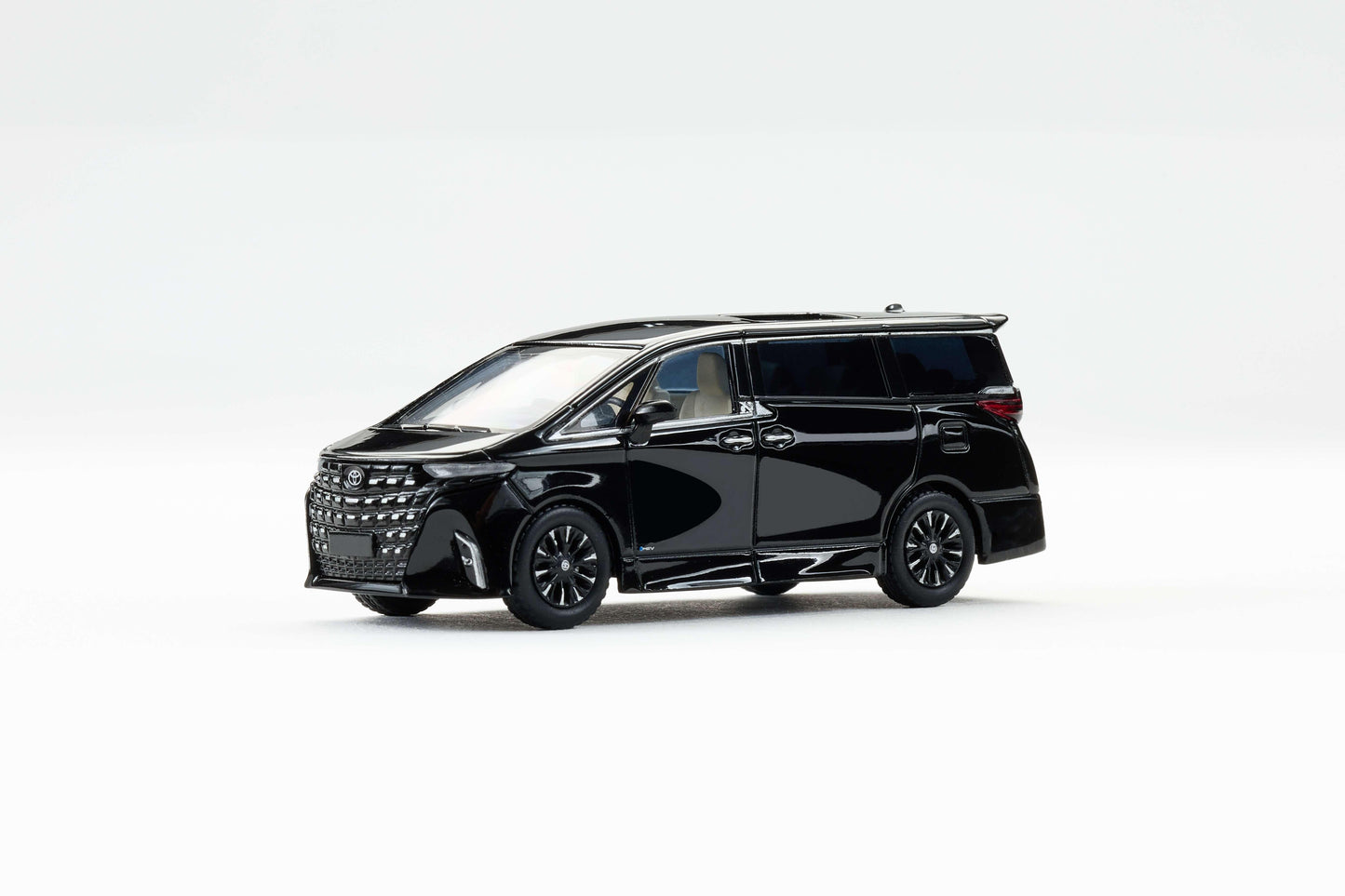 Toyota Alphard 2023, 1:64 Scale (Black)