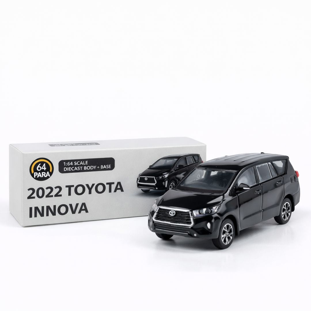 Toyota Innova 2022, 1:64 Scale (Attitude Black)