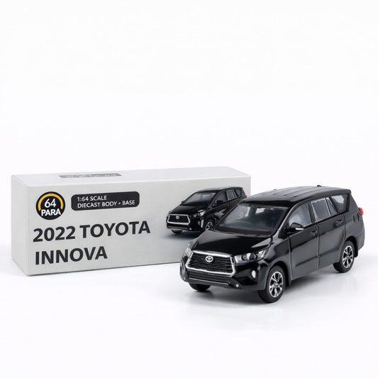Toyota Innova 2022, 1:64 Scale (Attitude Black)