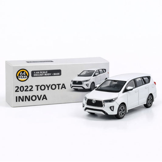 Toyota Innova 2022, 1:64 Scale (Super White Pearl)