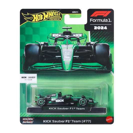 Hot Wheels 1:64 Scale Formula 1 2024 Kick Sauber #77